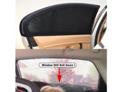 Par De Persianas Solares T4w Para Ventanas De Automóviles, Que Ofrecen La Máxima Protección Uva Para Bebés.
