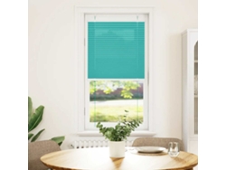 Maison Exclusive - Estor Plisado Verde Petróleo 60x100 Cm Tela Ancho 59,4 Cm