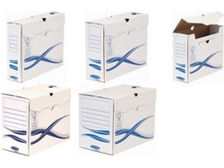Bankers Box Basic Archiv Schachtel, Blau 200 Mm Aus 100 Recyceltem Karton, Fsc Zertifiziert, 25 Stück (4 Fellowes (b)