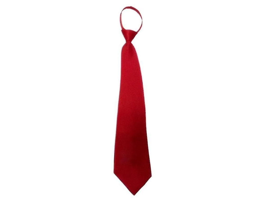 2026-corbata Clip-on Negra Para Hombre Y Mujer Seguridad Para Portero Mayordomo Funeraria Accesorios De Vestir Mate