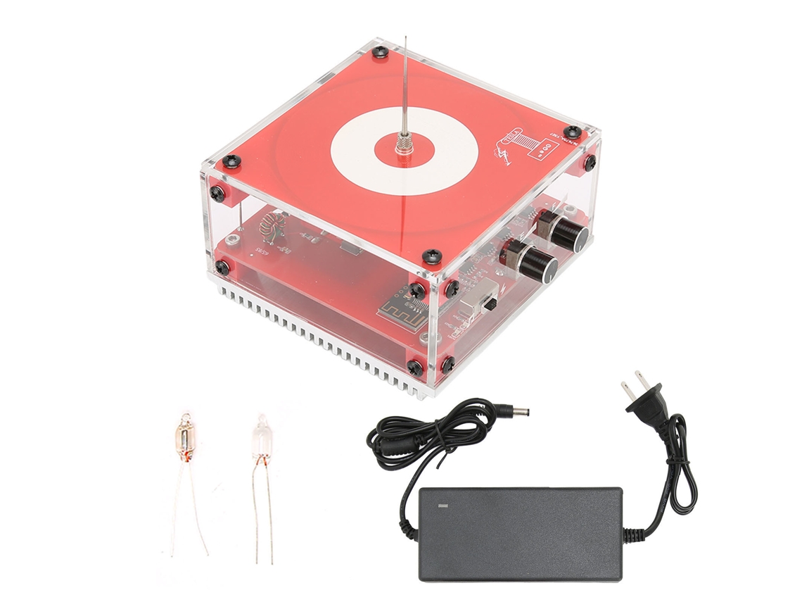 Relámpago Artificial Tocable De Bobina Tesla Reproducción De Música Bluetooth
