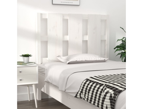 Cabecero de cama VIDAXL Blanco Madera (105.5x4x100 cm)
