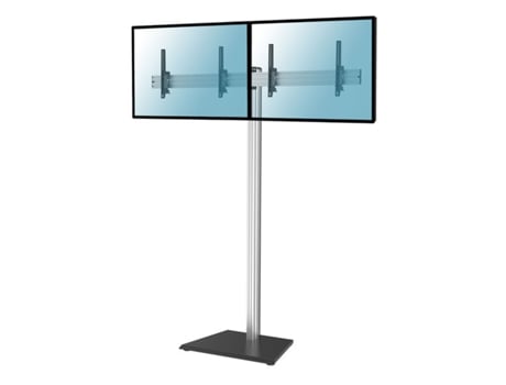 Soporte para 2 pantallas de TV 50'' - 55'' Altura 240cm, Inclinable