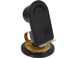 Soporte para teléfono celular con altavoz, altavoz Bluetooth portátil, soporte multifuncional para Gokoco.