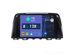 Coche Radio Android Auto Autoradio 8GB RAM 128G ROM CarPlay Navegación GPS Pantalla Táctil RoverOne para Mazda 6 Atenza 3 GJ 2012 - 2015 