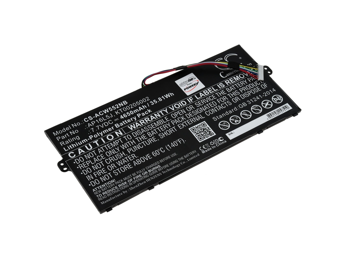 Batería POWERY 1.10.ACE.1.23 para Acer NX.GTMSG.001