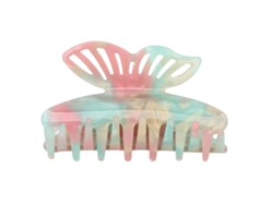 Pinza Para Cabello En Forma De Mariposa Con Agarre Fuerte Para Cabello Fino O Grueso, Regalo Ideal, Verde