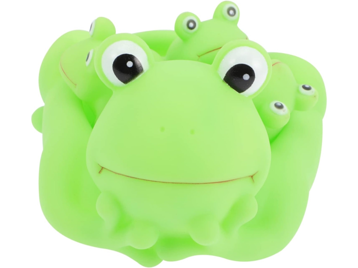 Juego De 4 Juguetes De Baño Para Niños, Juguetes De Piscina Con Forma De Animales Suaves Para Niños Pequeños