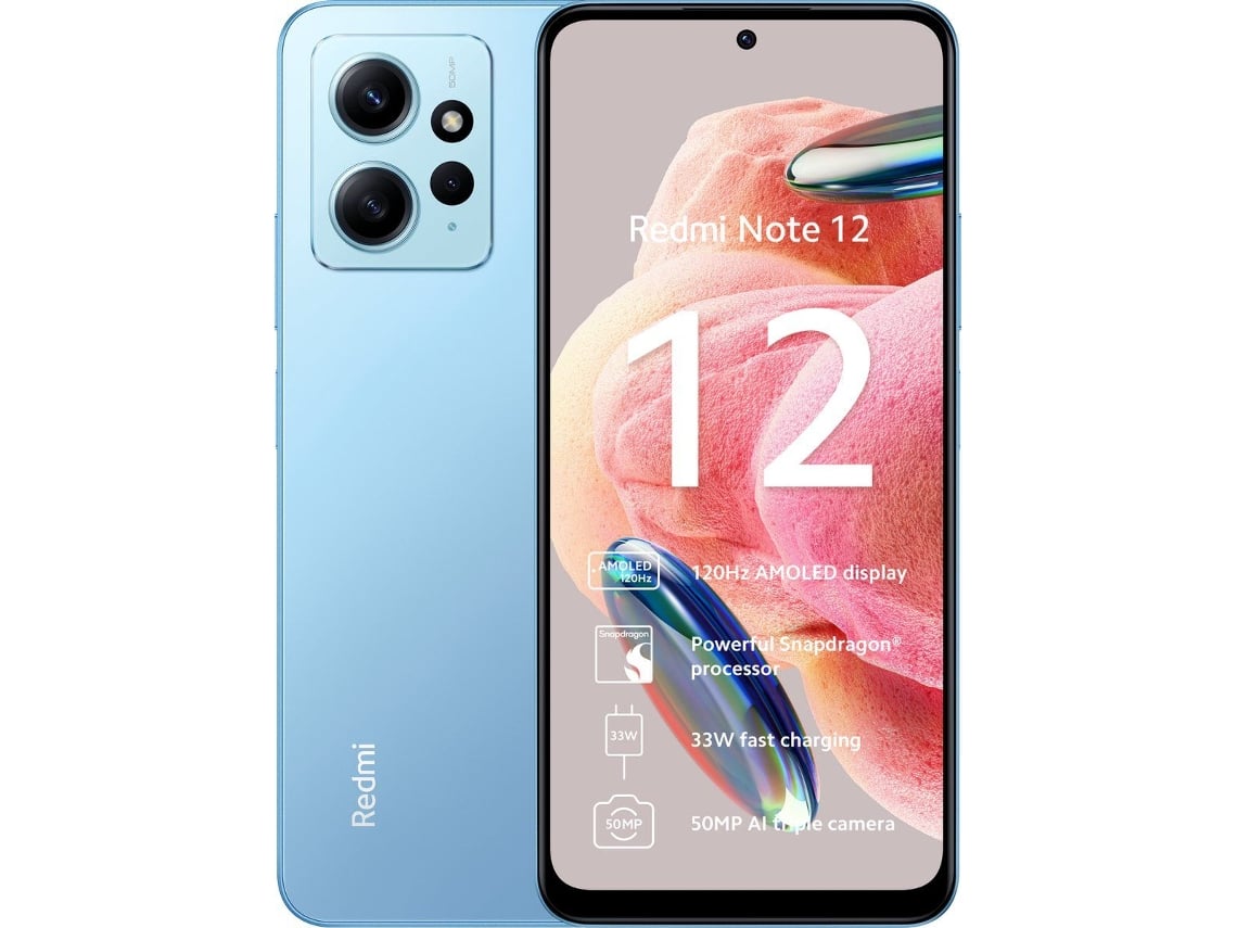 Redmi Note 12 5g Xiaomi (reacondicionado marcas mínimas 128 GB azul)