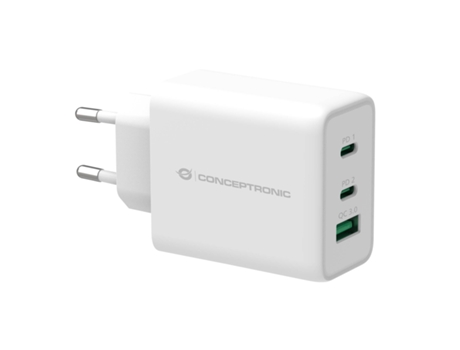 Cargador de Dispositivos Móviles CONCEPTRONIC Althea12W - Blanco