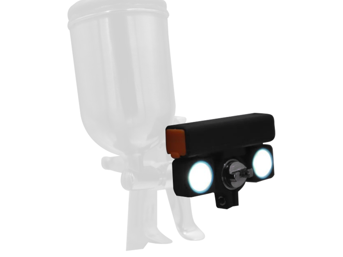 Luz Recargable Ajustable Para Pulverizador Universal, Llenado De Aerógrafo Y Máquina De Pintura.
