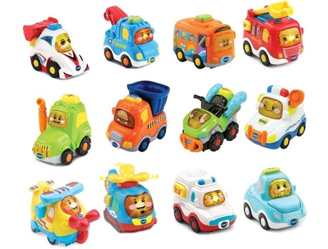 Coche VTECH Tut Tut Bolidos Boton Sorpresa Surtido (Idade Mínima Recomendada: 12 meses)