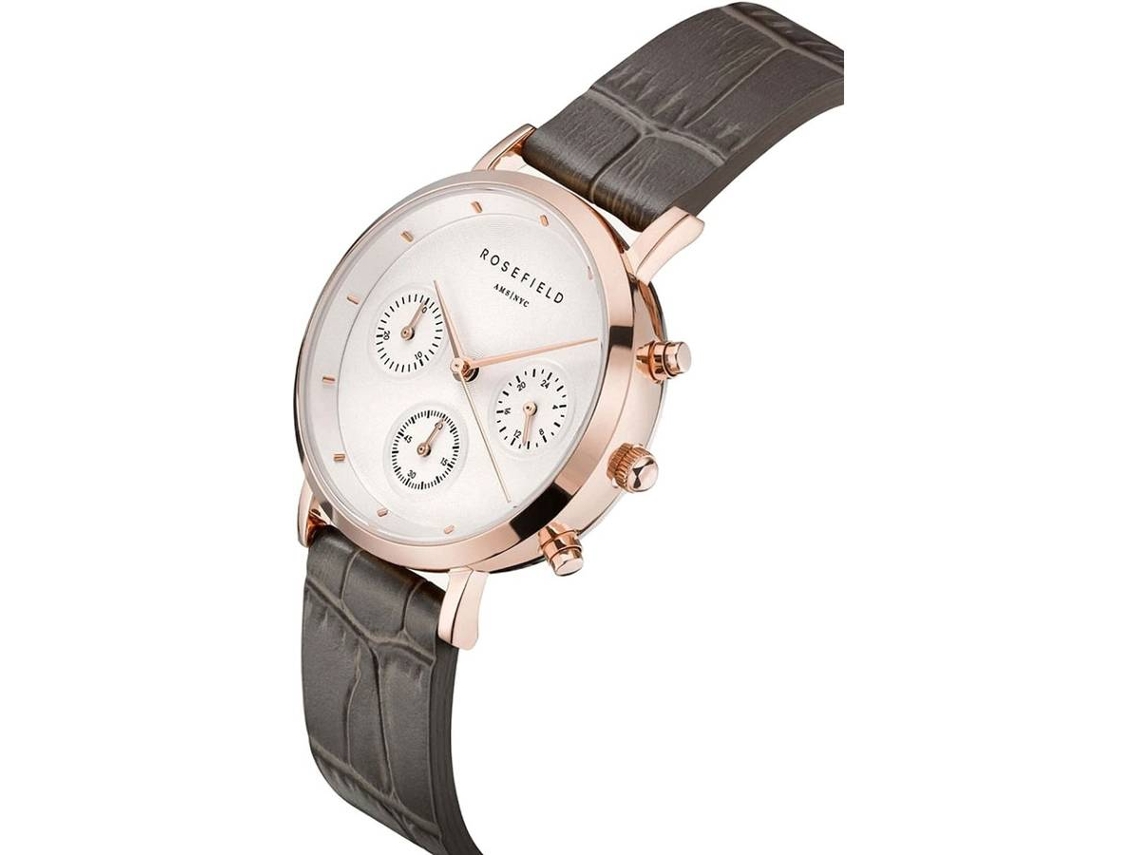Reloj ROSEFIELD Mujer Piel Gris Worten.es