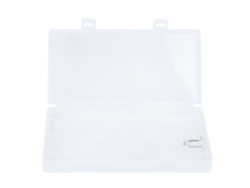 Caja De Almacenamiento Portátil Transparente De Pp Con Gancho Para Batería 18650
