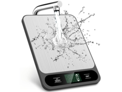 Balanza Digital De Alimentos De Acero Inoxidable De Alta Precisión 5 Kg/1 G Recargable Saisiyiky