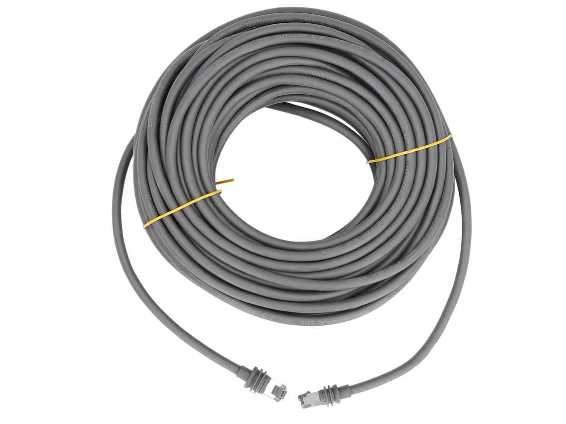 Yncm2026-cable Rectangular De Reemplazo Para Satélite Ip68 Impermeable Exterior Cat6 2000mbps 23m V3 Gen 3