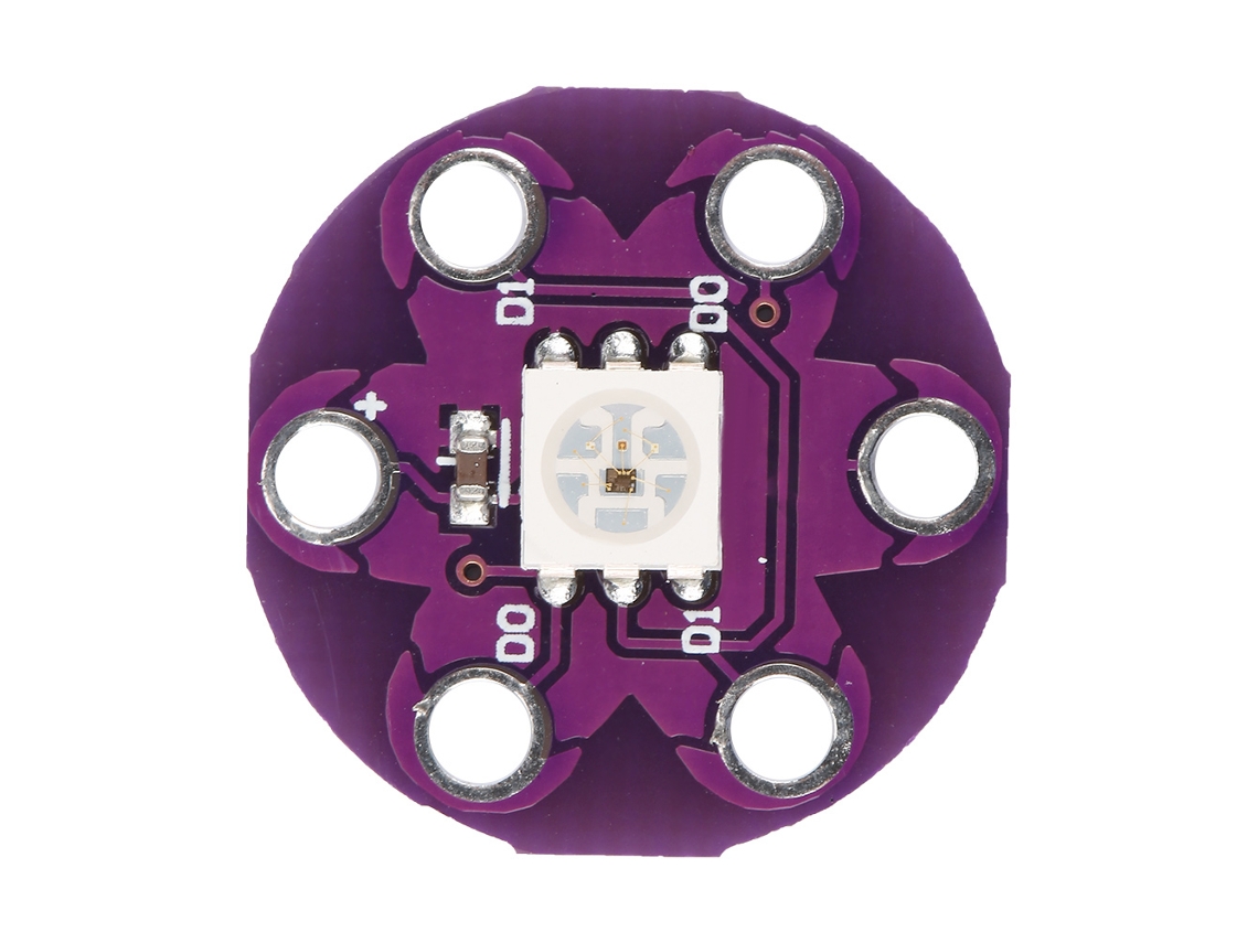 5 Piezas Nuevo Lilypad Pixel Board Ws2812 5050 Panel De Luz Módulo Led