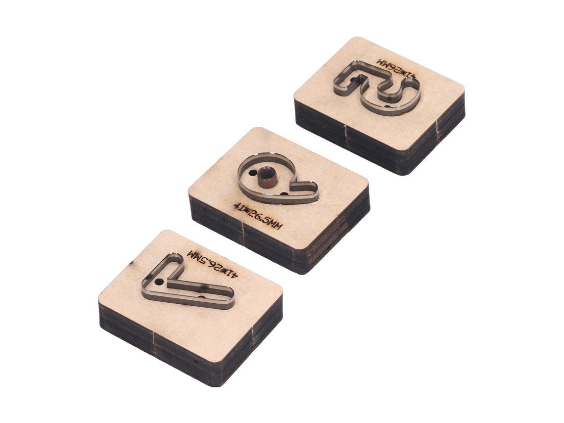 Troqueles De Corte De Metal Para Cuero, Números 5, 6 Y 7. Moldes De Corte De Limpieza Rápida Para Manualidades Con Papel Y Cartón.