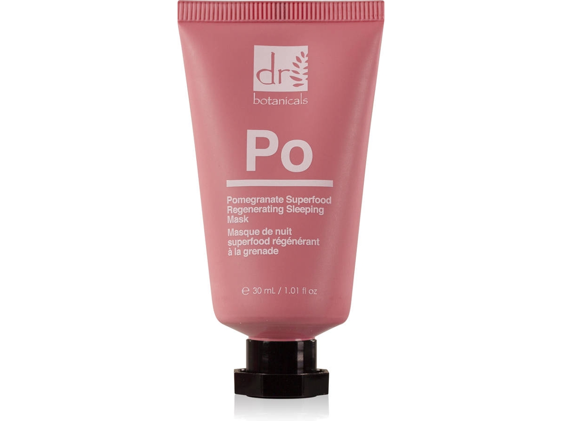 Mascarilla Nocturna DR BOTANICALS Pomegranate Superfood Regenerating Sleeping Mask 98% natural (30 ml)