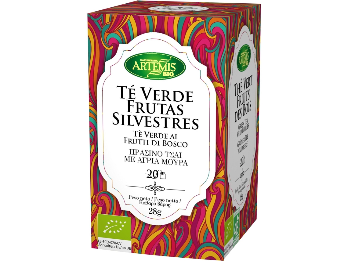 Té ARTEMIS BIO Te Verde Eco 20 Filtros (27l)