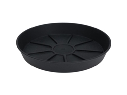 Plato Maceta Plastico 18 Cm Antracita