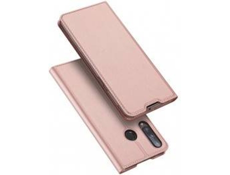 Carcasa Huawei P40 Lite E LMOBILE Libro Horizontal Rosa