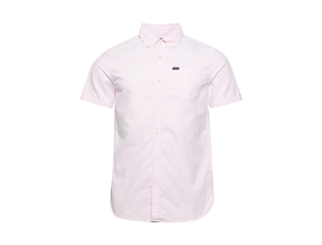 Camisa de Manga Corta para Hombre SUPERDRY (S - Multicolor)