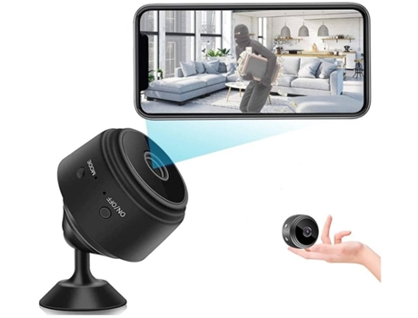 Mini Cámara Oculta 32G 4K Wifi Negro ENKERS (9128607405347)