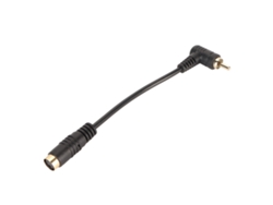 Cabo Fêmea De Vídeo 4 Pin Para Macho Rca 90 Graus Mini Din Plug And Play Adaptador Para Pc Tv