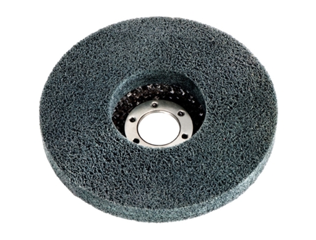 METABO 5 discos abrasivos compactos de vellón "Unitized", 125x22,23 mm, amoladoras angulares (626417000)