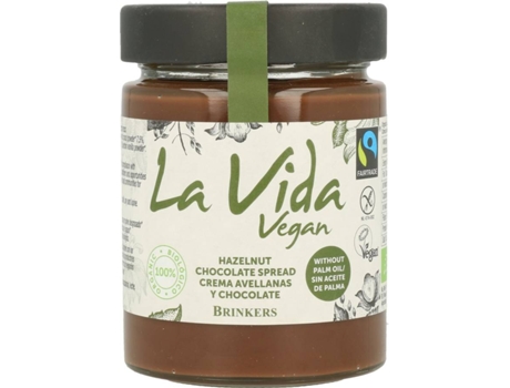 Crema de Avellanas y Chocolate LA VIDA VEGAN (270 g)
