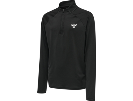 Chaqueta de Chándal para Niño Unisex HUMMEL (12 Años - Negro)