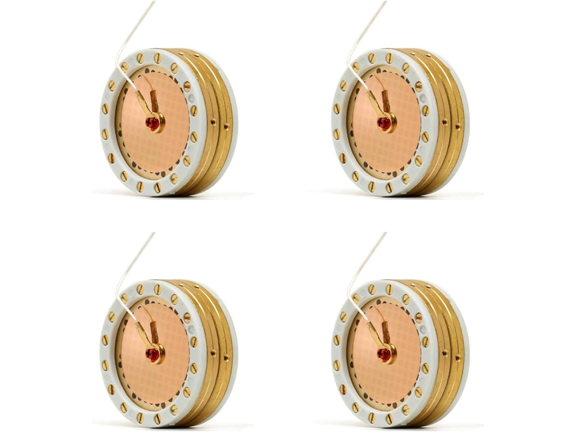 4x 87 34mm Micrófono De Condensador De Diafragma Grande Con Cápsula Para Grabación Especializada