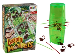 Juego de arcade Atrapa al mono, Monos que caen, Palos B.activo