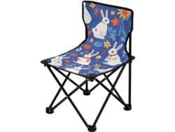 Sillas Plegables Ligeras Bunnies Para Hierro Transpirable Duradera Plegable