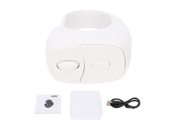Control Remoto Phone Scroller Para Dedo: Obturador De Cámara Bluetooth, Pasapáginas, Blanco