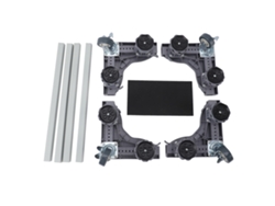 Base Móvil Ajustable Con Ruedas Y Freno Para Frigorífico, Lavadora Y Electrodomésticos.