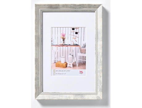 Marco de fotos Chalet Marco de poliestireno Tamaño 40X60 Cm Blanco MY PERFECT DESIGN