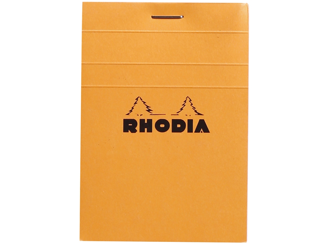 Bloc de Notas RHODIA No. 11 Din A7 Cuadrado Naranja