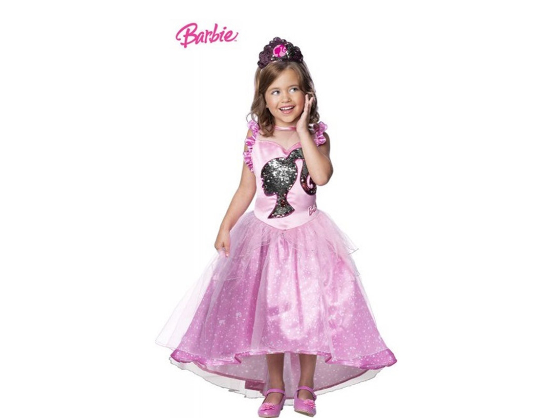 Disfraz de Niña RUBIE'S Princesa Barbie  (3 - 4 años)