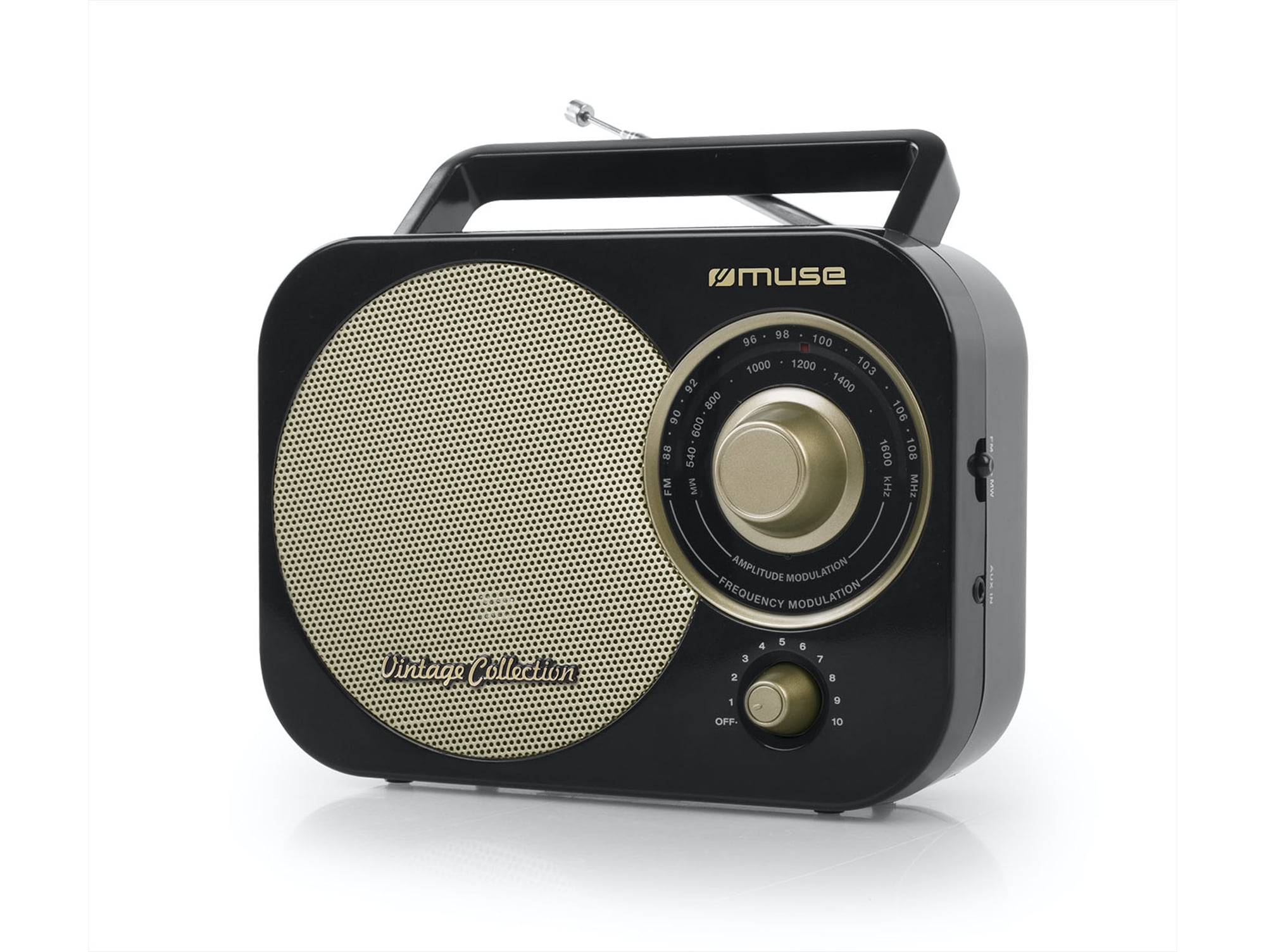 Radio MUSE M-055 Negro