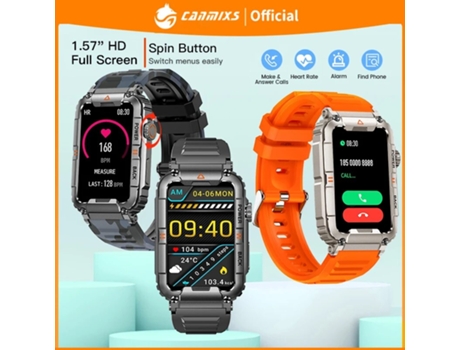 Smart Watch Hombres todo el día la tasa de seguimiento de Deportes Fitness Watch reloj de control de música Bluetooth Call Smartwatch VEANXIN