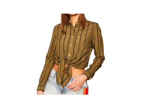 Camisa TOMMY JEANS (XS - Verde)