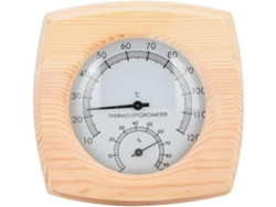 Termômetro De Sauna Com Mostrador Metálico, Termômetro E Higrômetro Digital Para Sauna (acessório Para Sala De Sauna, 1 Unidade).