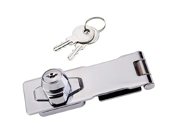 Cerradura Con Pestillo Integrado, Pestillo Autoblocante Para Puertas, Ventanas, Armarios, Jaulas Para Mascotas, Accesorios De Fijación (10 Cm)