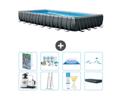 Intex Piscina Ultra Xtr Retangular - 975x488x132 Cm - 9-peças S615