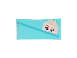Estuche de silicona con caras de Frozen de Elsa de Safta
