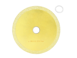 Hoja De Sierra De Diamante Para Cortar Y Pulir Mármol, Hierro Fundido 150x22,23x10 Mm