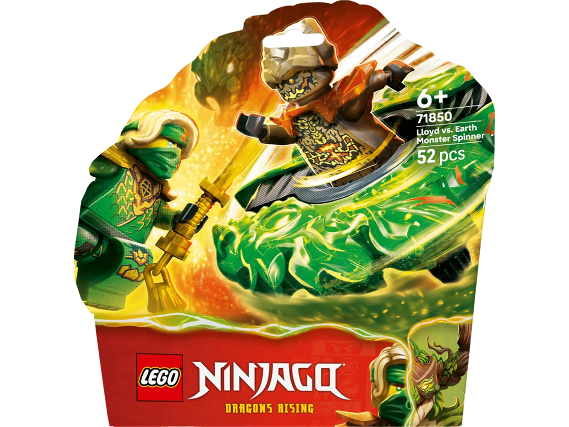 Lego Ninjago - Lloyd contra el monstruo terrestre Spinner - 71850