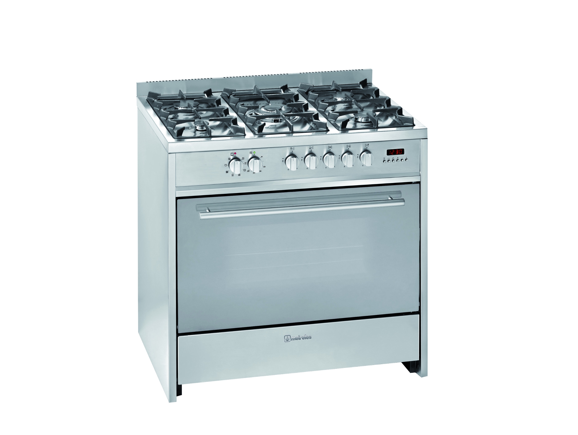 Cocina MEIRELES E 911 X-EV990SPX (121 L - Gas Butano-Propano - Inox) 90x60